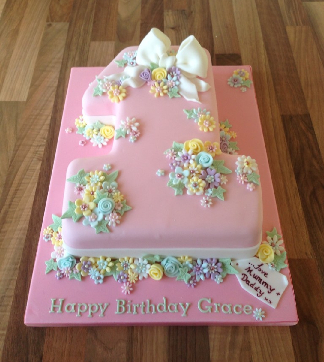 Number One Birthday Cake | First birthday cakes, 1st birthday cakes, Number  birthday cakes